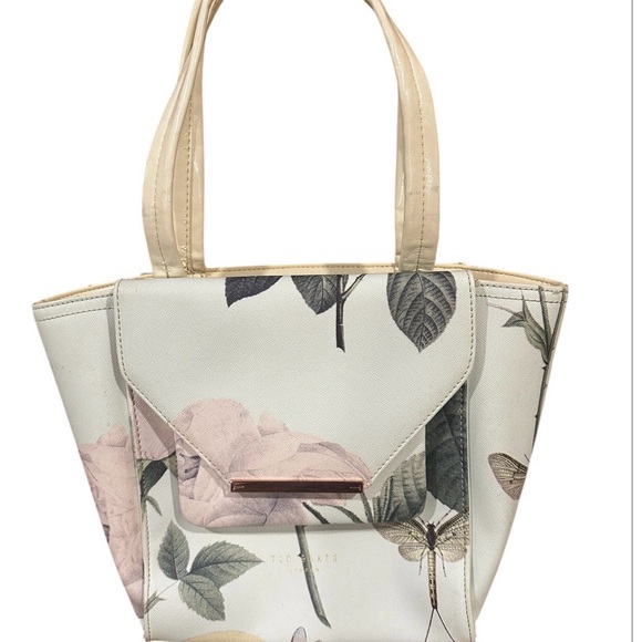 Ted Baker Handbags - Ted Baker Deena Distinguishing Rose Floral Small Tote bag
